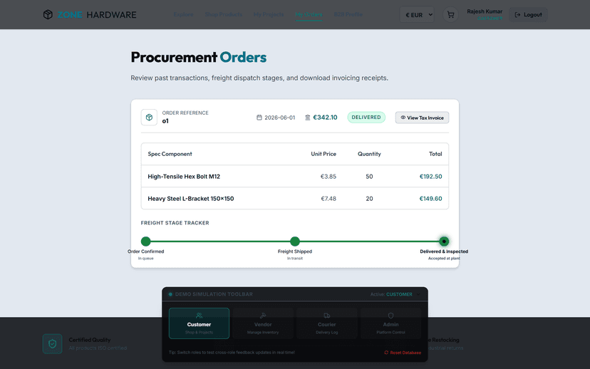 Orders Tracking