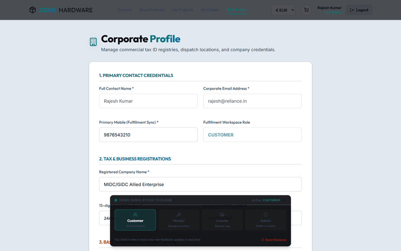 B2B Profile